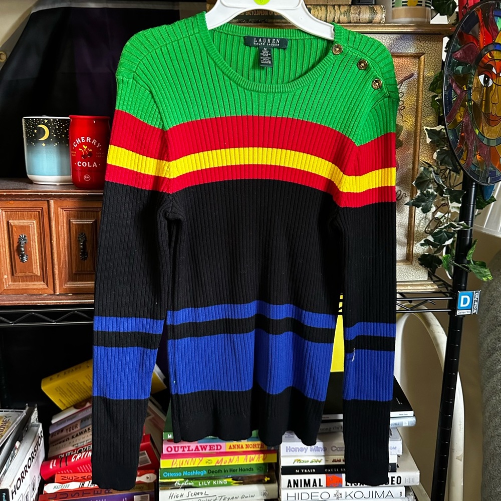 Multicolor Colorblock Top - Picture 3 of 4
